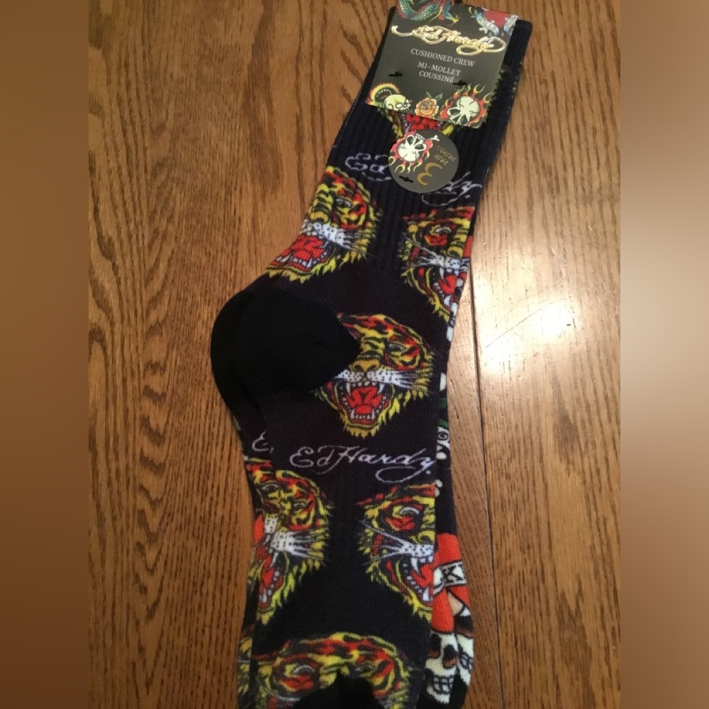 Ed Hardy Men’s Three Pack,Tiger,  Skulls and Flames, Love Kills Slowly